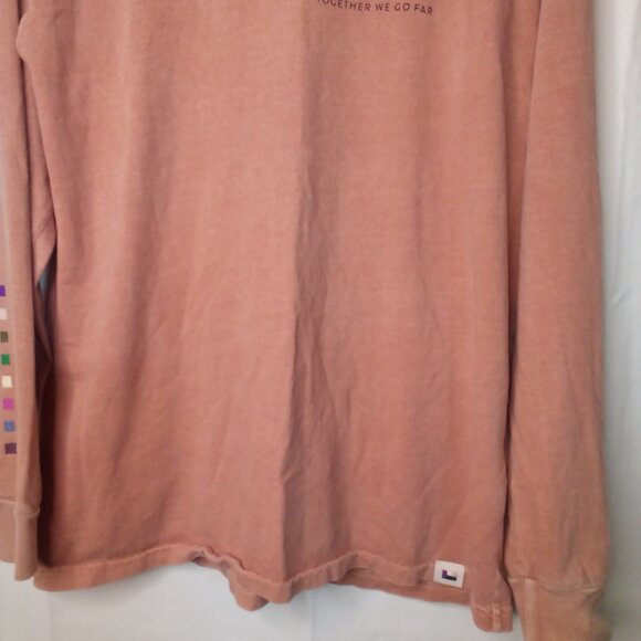 Peloton Shirt Women M Long Sleeve Pink - Picture 7 of 16